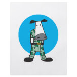 Army Camo Cow flyers