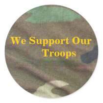 army camo, We Support Our Troops stickers by aTmCowGirl army camo, We Support Our Troops stickers