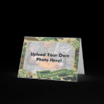 Army Camouflage Photo Template Holiday Card