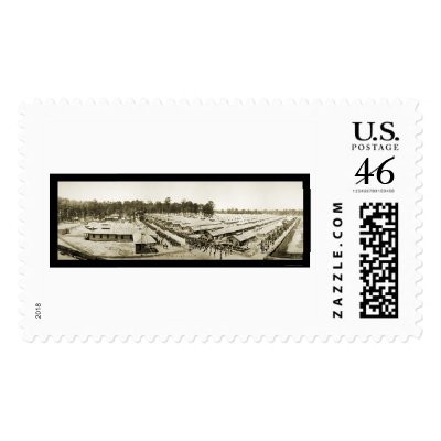 Army Camp Sheridan AL Photo 1918 Postage by lc_panoramicphotos