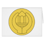 Army Chaplain Assistant Insignia Greeting Card