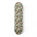 Army Colors Heart design Girls Skateboard