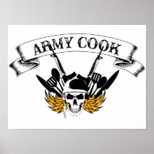 Army Cook Posters