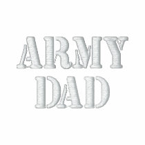 ARMY DAD Embroidered Shirt embroidered shirts by edissler ARMY DAD Embroidered Shirt embroidered shirts