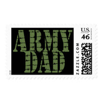 Army Dad Postage Stamp