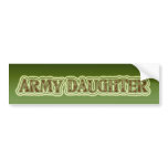 Army Daughter Bumper Sticker