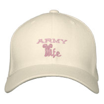Army Embroidered Baseball Caps