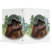 Army Fan Primate Vinyl Binder