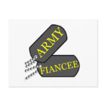 Army Fiancee 2 Post Card
