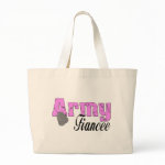 Army Fiancee Canvas Bag