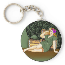 Army Gal Keychain