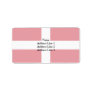 Army Georgia, Gabon flag Custom Address Label