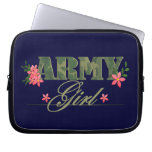 Army Girl laptop sleeves