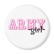 ARMY Girl - Jersey Style Magnet