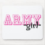ARMY Girl - Jersey Style Mouse Pad