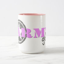Army Girl Pink with Star Coffee Mug
