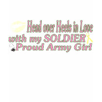 Army Girl! t-shirts