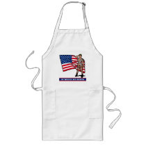 ARMY GIRL WITH FLAG aprons by nassosvakalis ARMY GIRL WITH FLAG aprons