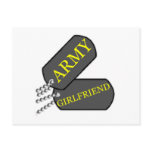 Army Girlfriend 99 Post Card