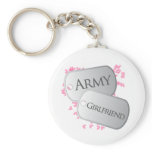 Army Girlfriend Dog Tags keychains