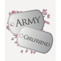 Army Girlfriend Dog Tags t-shirts by militaryloveshop Army Girlfriend Dog Tags t-shirts