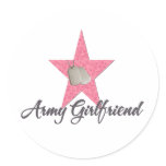 Army Girlfriend Stickers