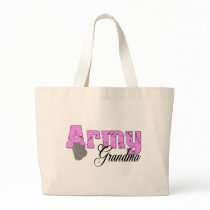 Army Grandma Canvas Bags