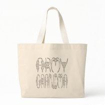 Army Grandma Tote Bags