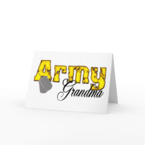 Army Grandma Greeting Card