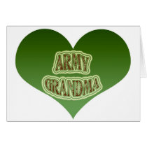 Army Grandma Greeting Cards