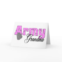 Army Grandma Card