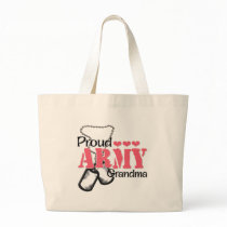 Army Grandma Hearts Bags