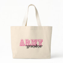 ARMY Grandma - Jersey Style Tote Bags