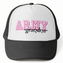 ARMY Grandma - Jersey Style Trucker Hats
