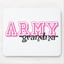 ARMY Grandma - Jersey Style Mouse Pads