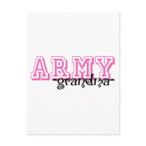 ARMY Grandma - Jersey Style Postcard