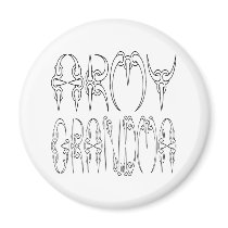 Army Grandma Fridge Magnet