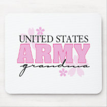 Army Grandma Mousepad
