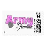 Army Grandma Postage Stamps