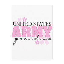 Army Grandma Postcards