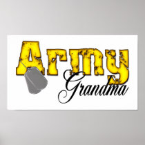 Army Grandma Print