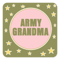 ARMY GRANDMA  Sticker