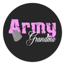 Army Grandma stickers