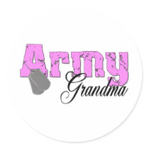 Army Grandma Stickers