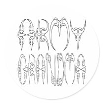 Army Grandma Stickers