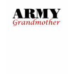 Army Grandmother (cursive) Tees