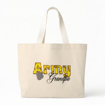 Army Grandpa Canvas Bags