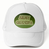 Army Grandpa Trucker Hats