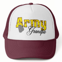 Army Grandpa Trucker Hats