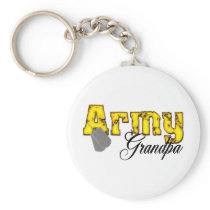 Army Grandpa Keychain